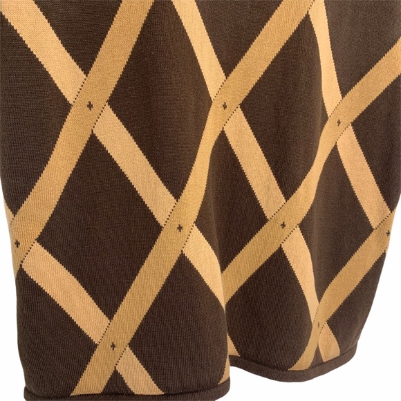 Kasper Lattice Print Top - Picture 3 of 11